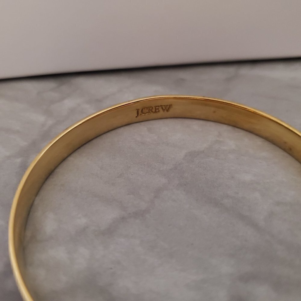 💙 Vintage Y2k 00s 2000's J. Crew Blue Bangle 💙 - Picture 7 of 15